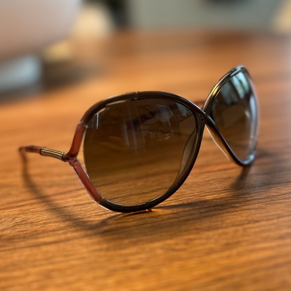 Tom Ford Bamboo Sunglasses